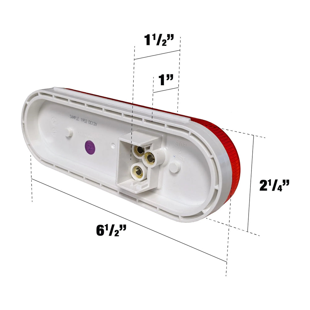 UNI-BOND LIGHTING SAFETY red auto part