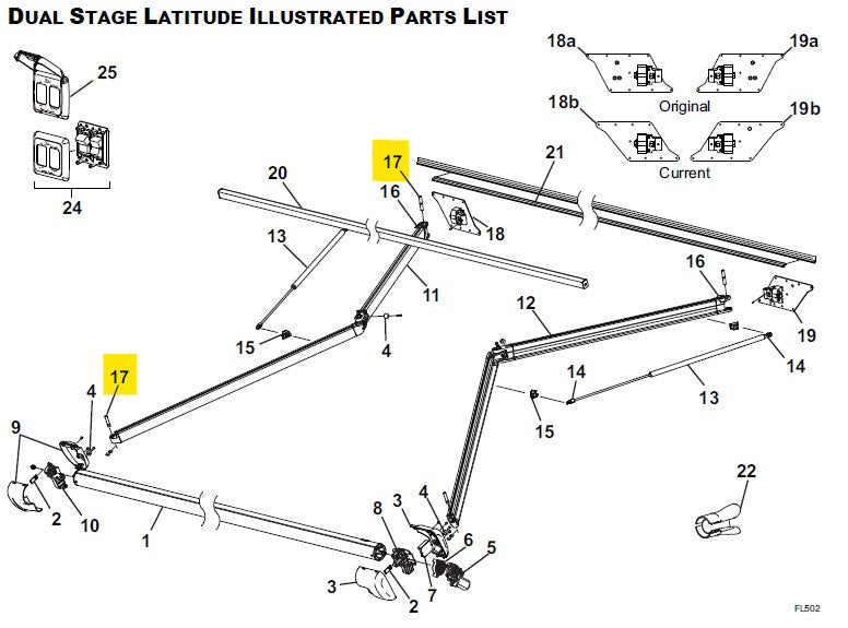 ARM ATTACH KIT,LATITUDE