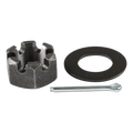 SPINDLE NUT KIT 22004400LB AXLES 1IN14 THREAD SIZE DFLAT & TANG WASHER