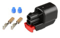 MX 150, 2 CAVITY, FEMALE, BLACK