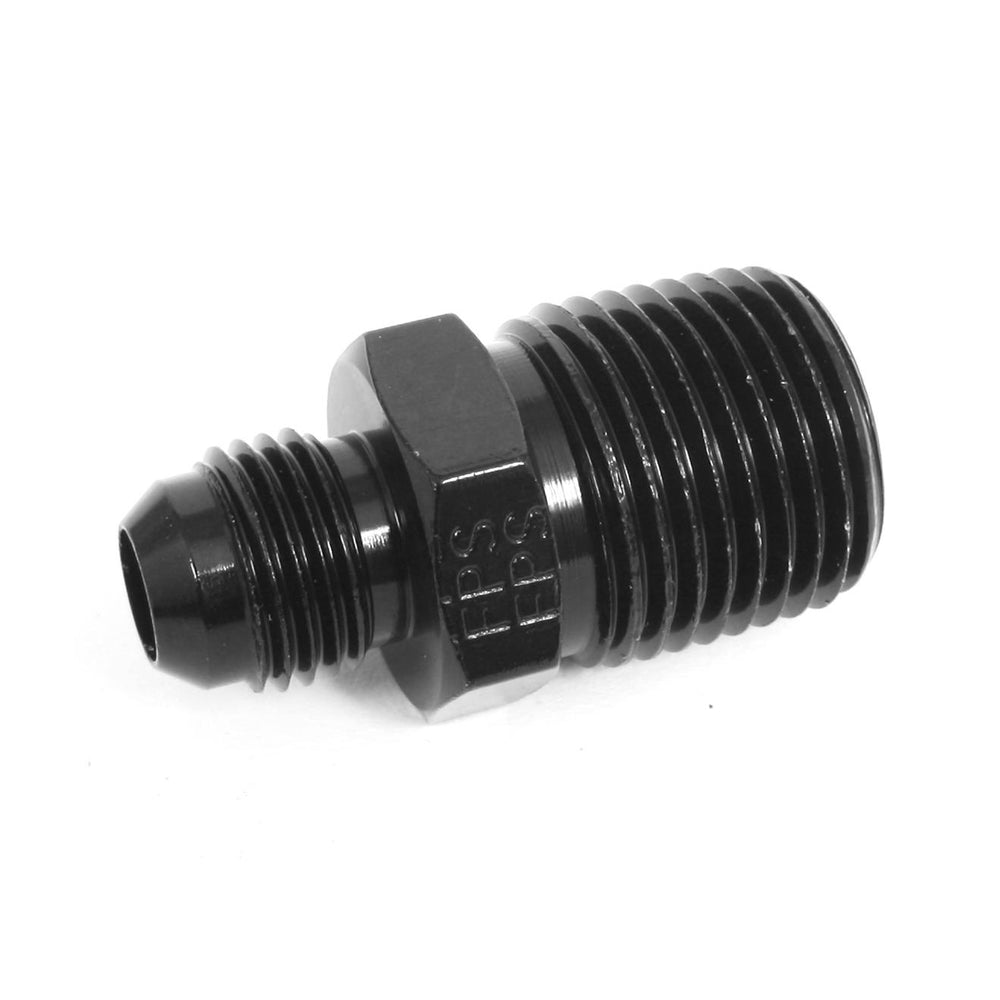 ADAPTER, 1/2-MNPT X AN-06, BLACK