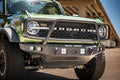 21C BRONCO STEALTH FRONT MID WIDTH NON WINCH BUMPER LONESTAR GUARD TEXTURE BLACK