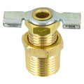 WATER HEATER DRAIN VALVE 3/8IN CARDED