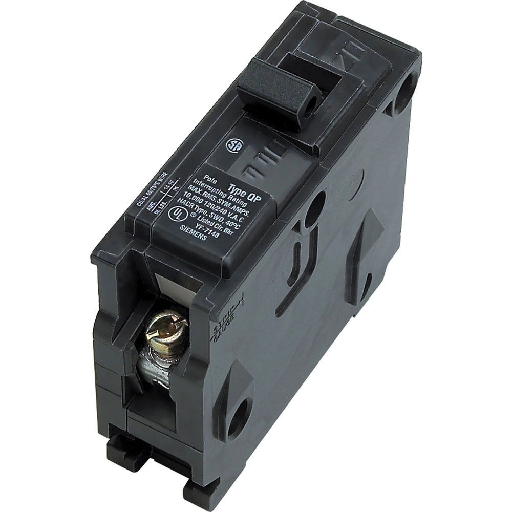 SIEMENS CIRCUIT BREAKER TYPE QP. 1POLE 20A