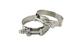 Vibrant Performance - 27806 - Stainless Steel T-Bolt Clamps (Pack of 2) - Clamp Range: 2.40 in.-2.64 in.