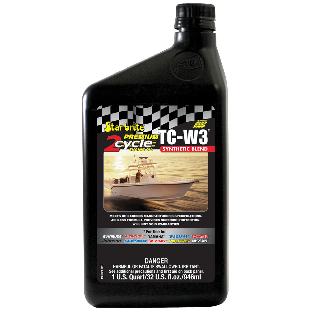 32 OZ PREMIUM 2CYCLE ENGINE OIL TCW3 (SYNTHETIC BLEND)