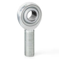 QA1 K Series 3-Pc Rod End - Male/Left Hand - .5in Bore x 1/2-20 - Carbon Steel