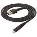 4FT CABLE USB-A TO LIGHTNING BLACK