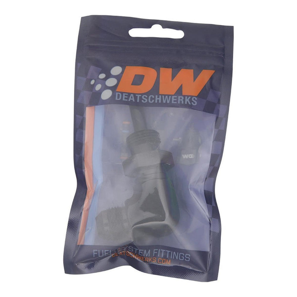 DeatschWerks 10AN Male Flare Bulkhead to 1/2in Hose Barb Straight