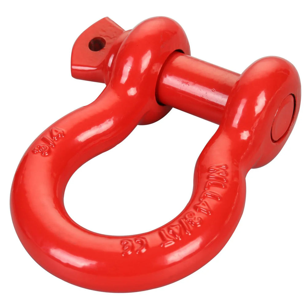 3/4 Shackle 9.5k WLL red powder coat