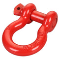 3/4 Shackle 9.5k WLL red powder coat