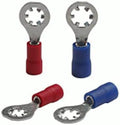 BLUE #8 STAR RING TERMINAL 16-14 PACK OF 100