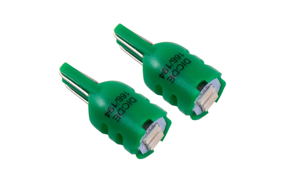 194 HP3 LED GREEN SHORT (PAIR)