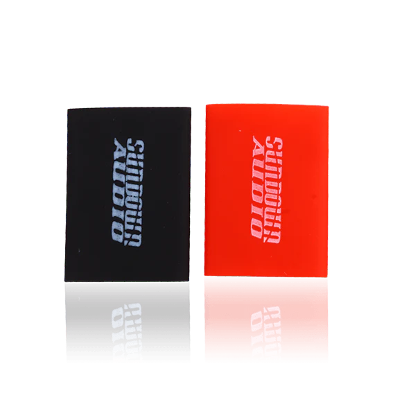 Sundown Audio red auto part
