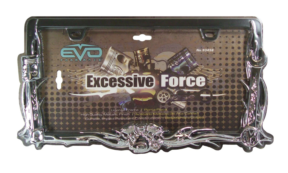 CIPA 93456 LICENSE PLATE FRAME INEXCESSIVE FORCEIN