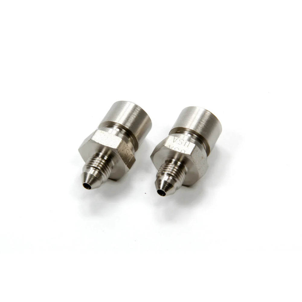 #3 Male - 7/16-24 Female Inverted Flare Fitting