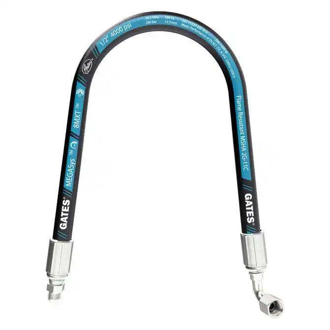 Gates 8MXTXREEL - MXT MegaSys Wire Braid Hose - SAE 100R16 - 1/2 x 330 (4000 psi)
