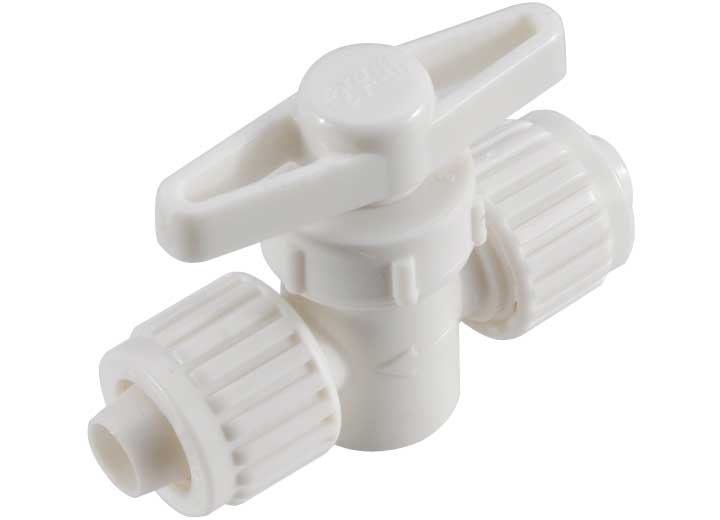 STRAIGHT STOP VALVE 1/2P X 1/2P
