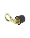1/4IN BRASS SNAPDOWN. BRASS SNAP DOWN STYLE DRAIN PLUG
