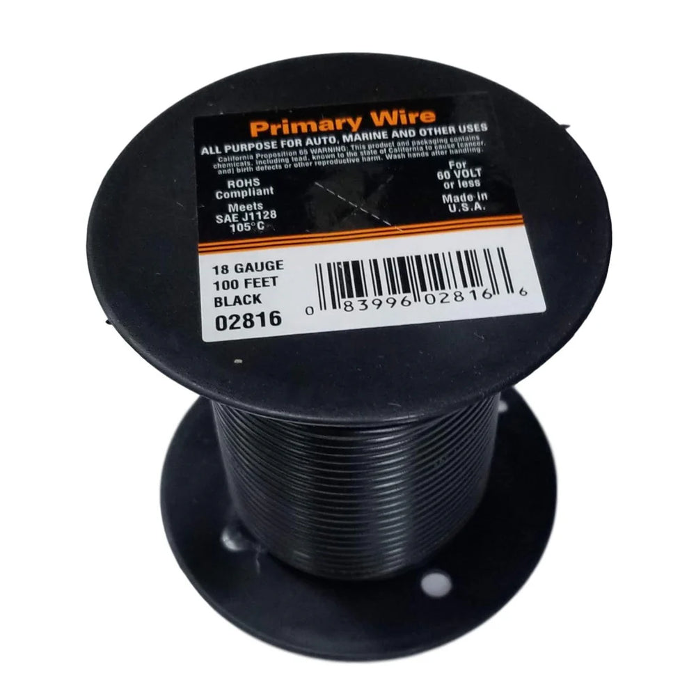 WIRE PRIMARY 18 GA 100'