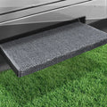 JUMBO WRAPAROUND + PLUS STEP RUG (23IN WIDE) STONE GRAY