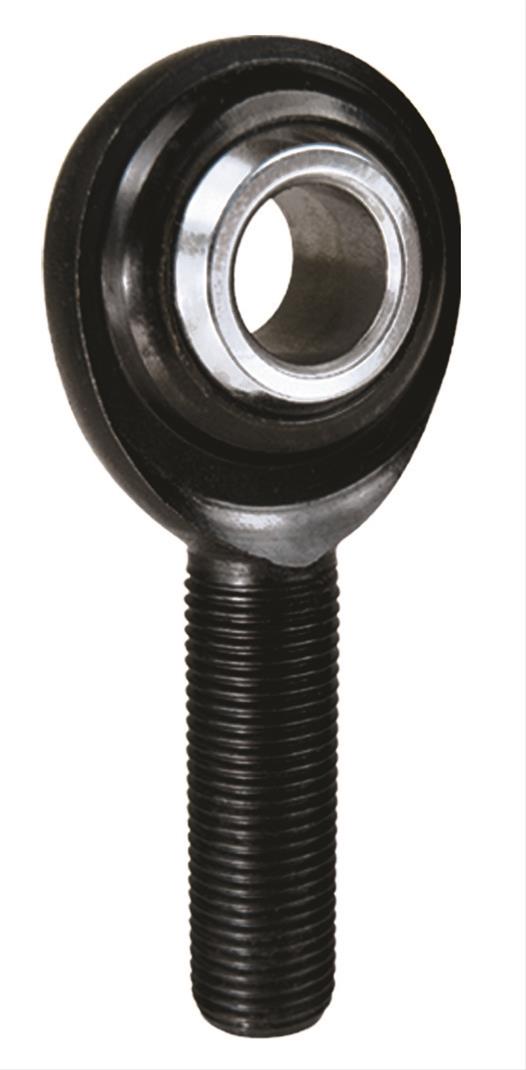 QA1 PC Series 2-Pc Rod End - Male/Left Hand - .5in Bore x 1/2-20 w/Stud - Alloy Steel
