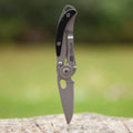 SKELETON1.5 INDROP POINT420BEAD BLASTEDSTEELFRAMEKEYRINGTU571K