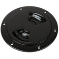 ABS DECK PLATE BLACK SMOOTH 8" QUAR