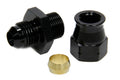 Vibrant Performance - 16456 - Tube to Male AN Adapter with Brass Olive Inserts, -6AN, Tube Size - 0.375 in.