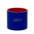 HPS Performance 2-3/8 ID 3 Long High Temp 4-ply Reinforced Silicone Straight Coupler Hose Blue (60mm ID 76mm Length)