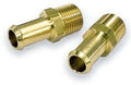 Moroso Fuel Hose Fitting - 3/8in NPT to 3/8in Hose - Brass - Single