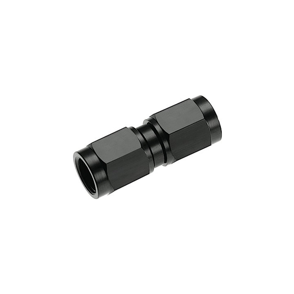 04 FEMALE TO FEMALE AN/JIC SWIVEL COUPLING BLACK