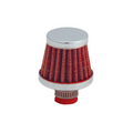 Spectre Breather Filter 10mm Flange / 2in. OD / 1-3/4in. Height - Red