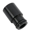 Injector Dynamics +12mm Clear Anodize Bottom Adapter 14mm Lower O-Ring