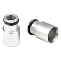 Injector Dynamics +12mm Clear Anodize Bottom Adapter 14mm Lower O-Ring