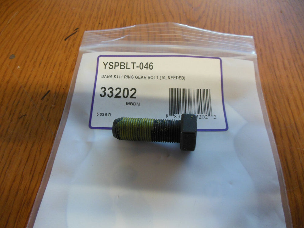 REPLACEMENT RING GEAR BOLT FOR DANA S111