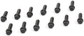 Cometic Header Bolts M8 - 1.25 x 25mm Grade 5 Carbon Steel w/ Compact Head & Black Oxide Finish