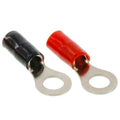 NICKEL RING TERMINAL 8 GAUGE 5/16 I