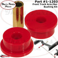Prothane 84-98 Jeep Cherokee / Commander Front Track Bar Bushings - Black