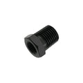 16 (1) NPT MALE TO 12 (3/4) NPT FEMALE REDUCER BLACK