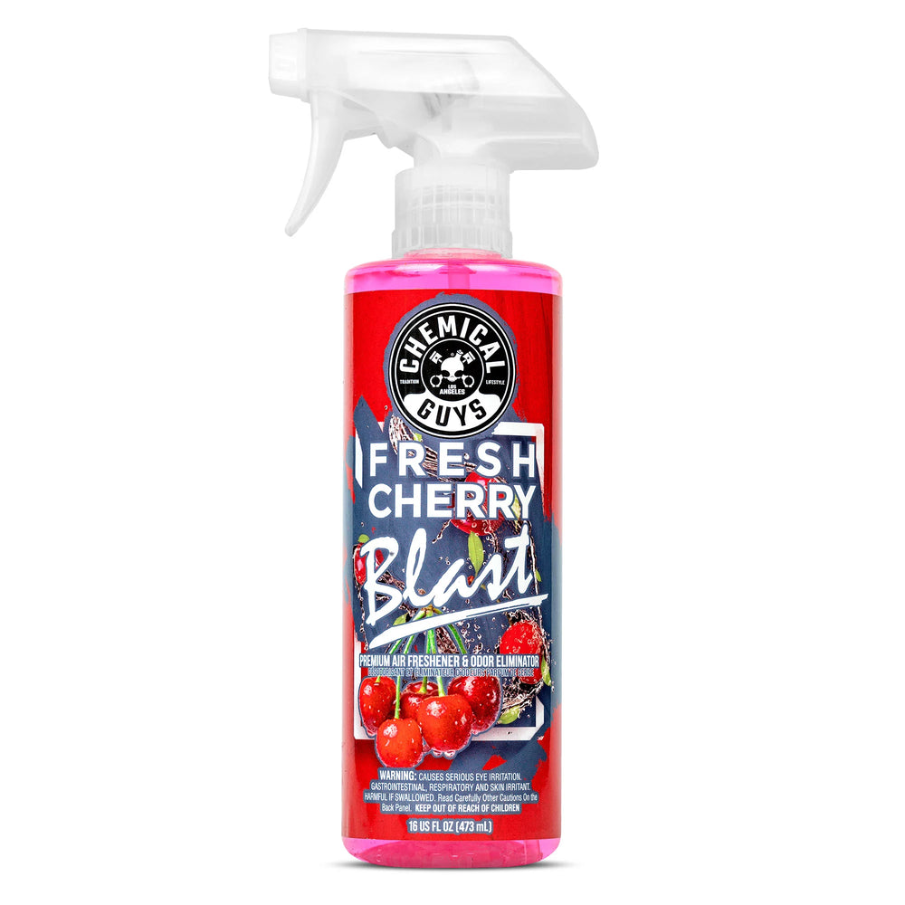 Chemical Guys Fresh Cherry Blast Air Freshener & Odor Eliminator - 16oz