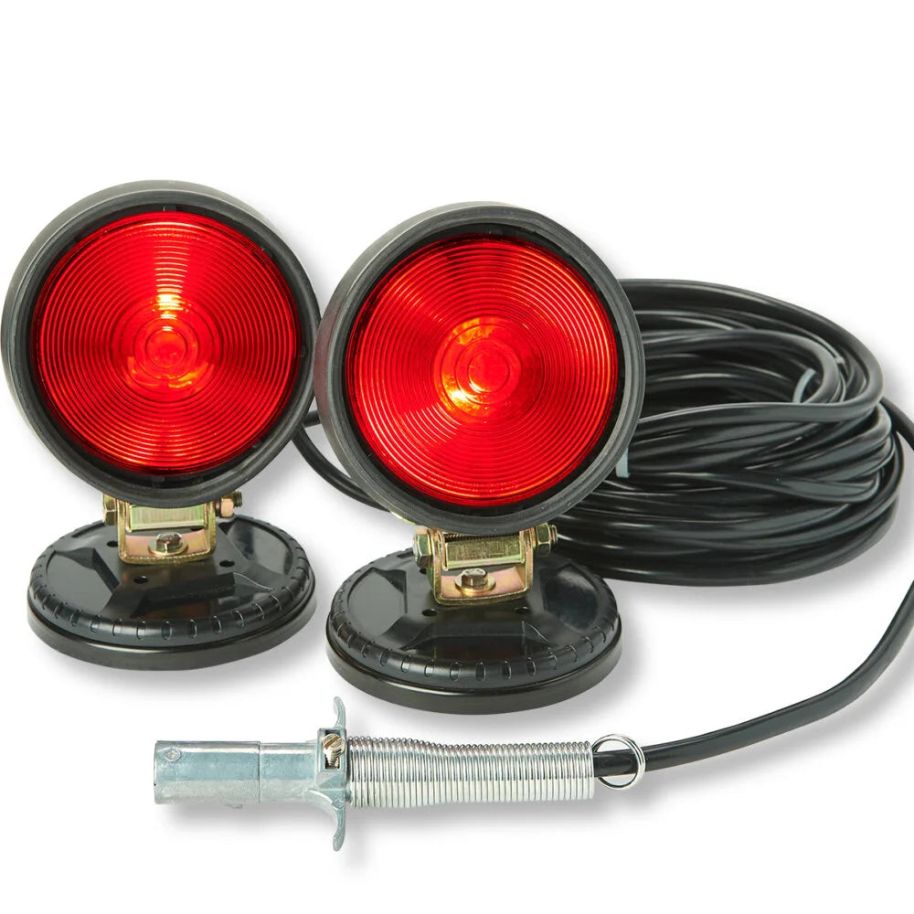 2 7/8IN X 2 1/8IN RED MARKER LIGHT