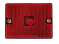 2 7/8IN X 2 1/8IN RED MARKER LIGHT