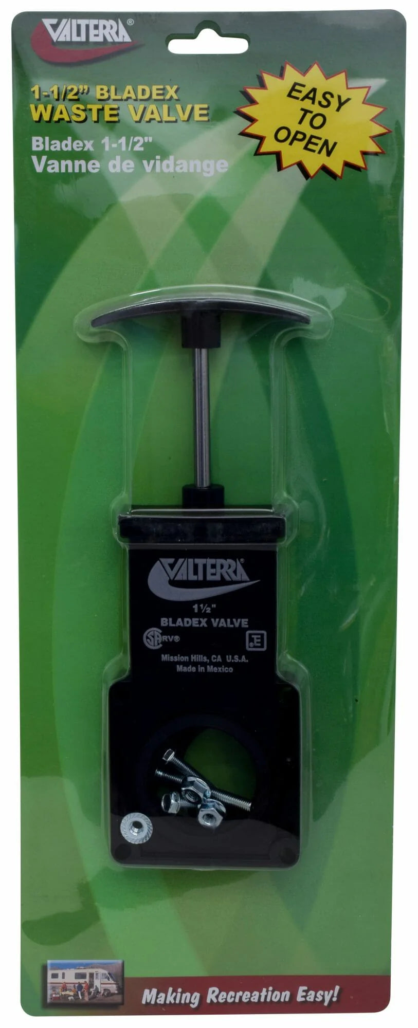 BLADEX WASTE VALVE BODY 11/2IN CARDED
