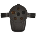 6 POLE ROUND TO 4 WAY FLAT TRAILER