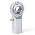 QA1 C Series 2-Pc Rod End - Female/Right Hand - 12mm Bore x M12x1.75 w/Zerk - Carbon Steel
