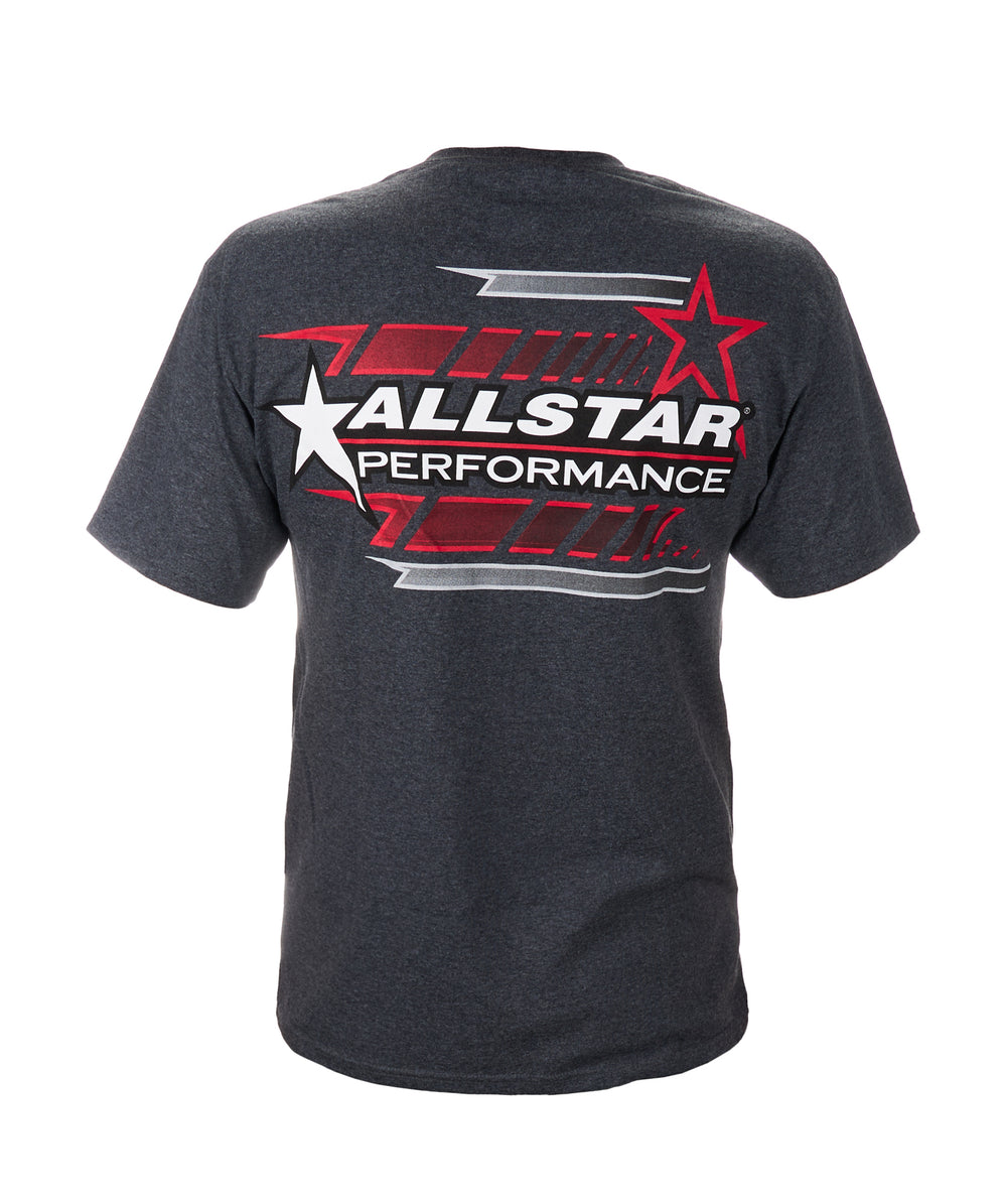 Allstar T-Shirt Charcoal Red Graphic X-Large