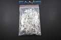UNINSULATED RING TERMINAL 22-18 GAUGE 5/16 INCH - 100 PK