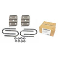 TRAILER AXLE UBOLT & NUT KIT2.2K LB AXLES 13/4IN AXLE TUBE 3/8IN24 THREAD SIZE 43/8IN LENGTH