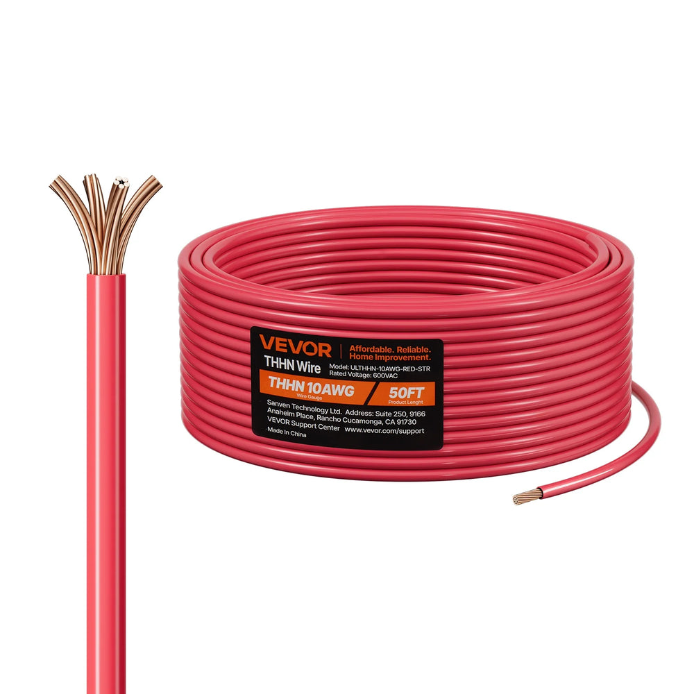 RED 16 GAUGE GPT PRIMARY WIRE 100FT SPOOL